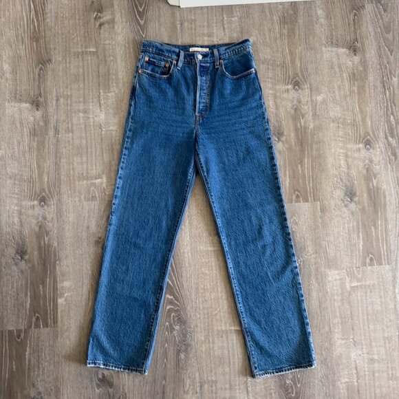 NWOT Levi's Premium Rib Cage Straight Ankle Jeans | 29 x 31 Inseam | Low Stretch - Picture 6 of 16